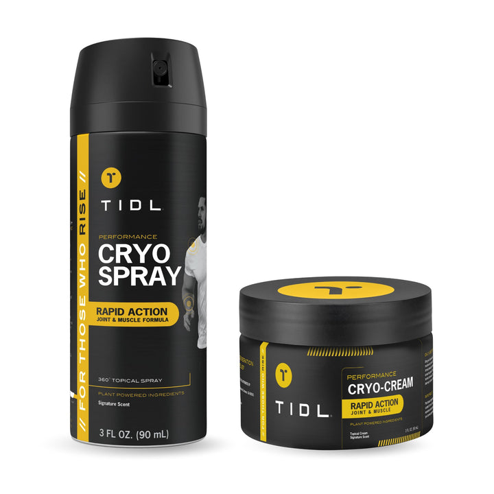 TIDL CRYO SPRAY & CRYO CREAM BUNDLE
